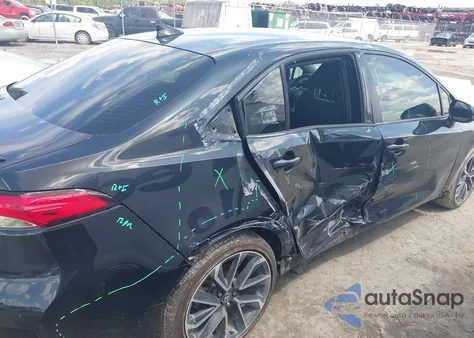 2022 Toyota Corolla Se z USA, uszkodzony, nr VIN JTDS4MCE2NJ091981